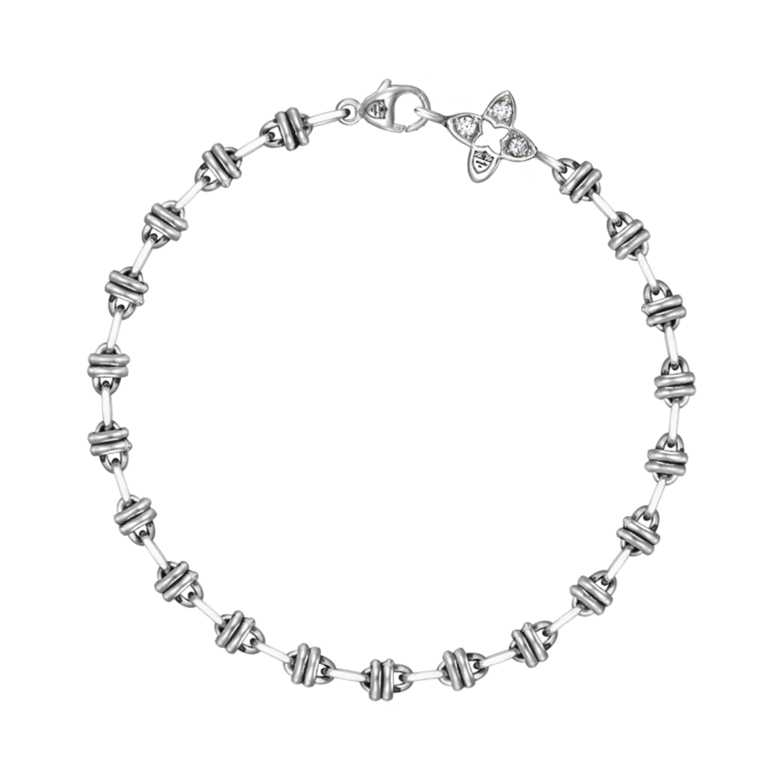 SBN.25SC02 Scudo Flower Stone Butter Roll Bracelet