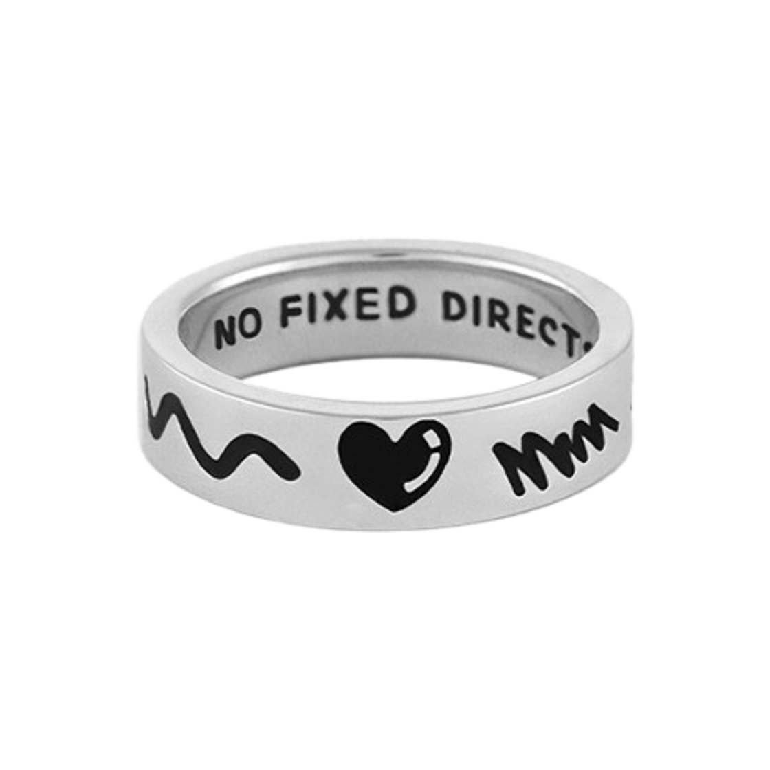 논논 두들 링 6mm 실버 925(Nonenon Doodle Ring 6mm Silver 925)