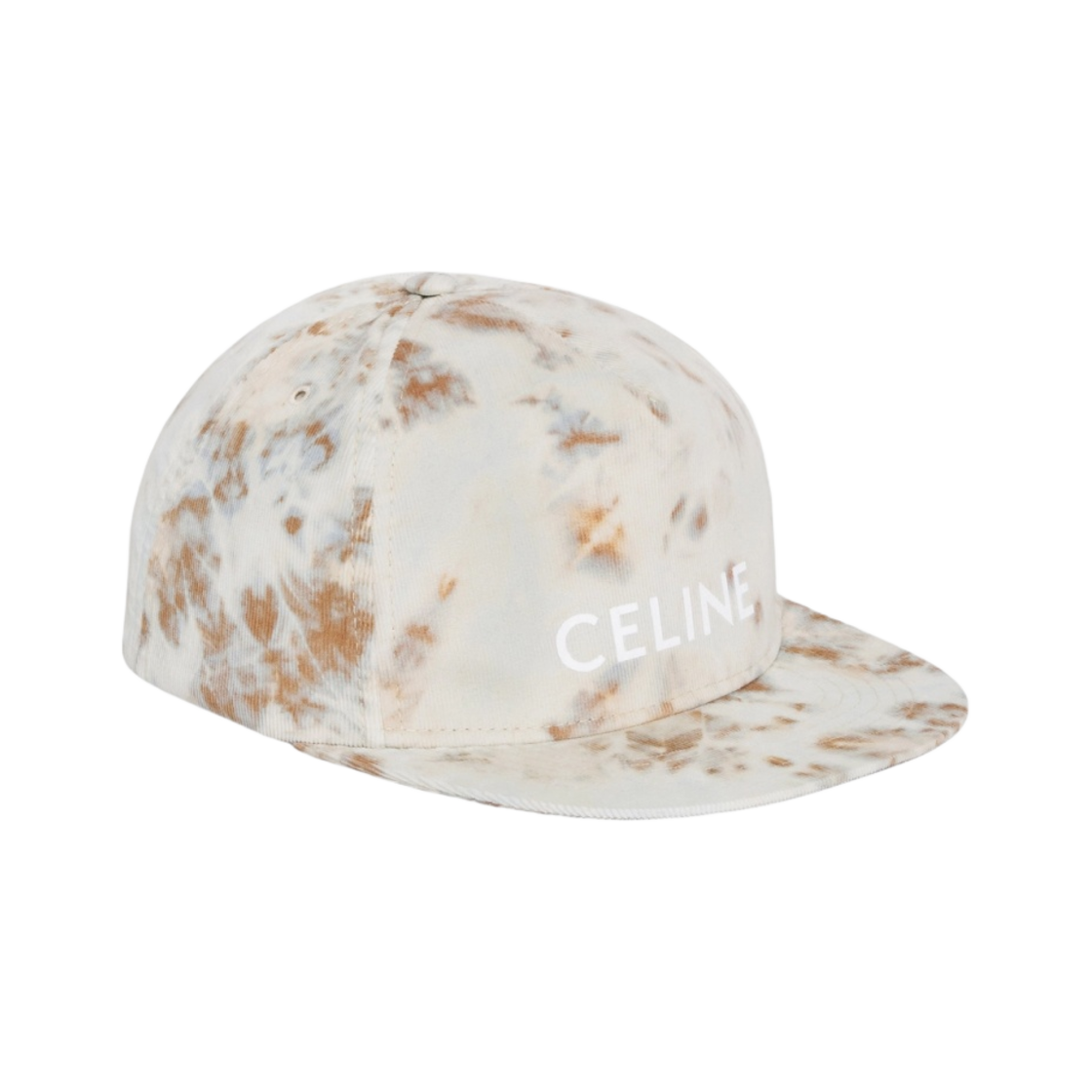 셀린느 벨벳 타이다이 스냅백 캡 글레이셔(Celine Tie-Dye Snapback Cap in Velvet Glacier) - 3