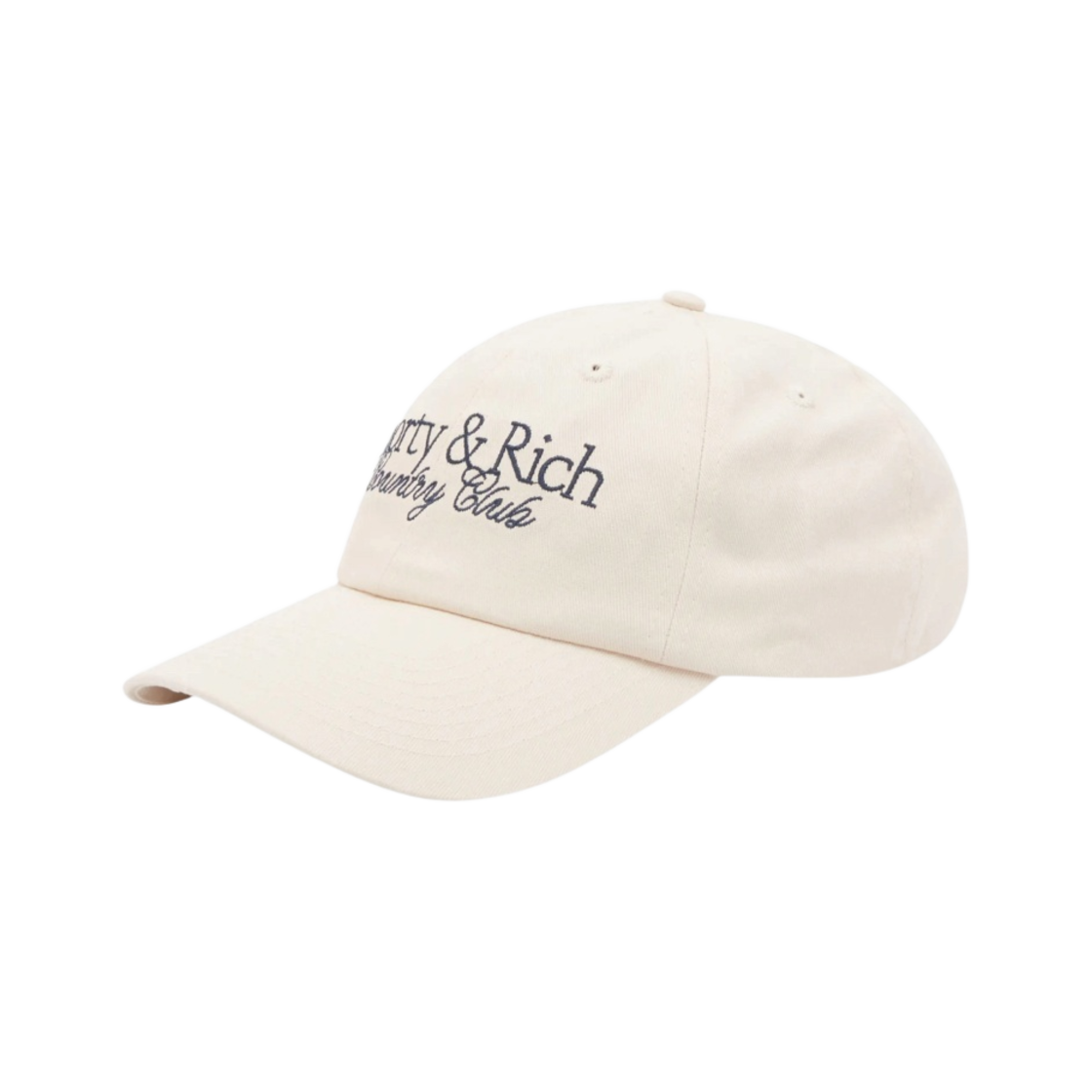 AC831CR Sporty & Rich SR Country Club Hat Cream Navy