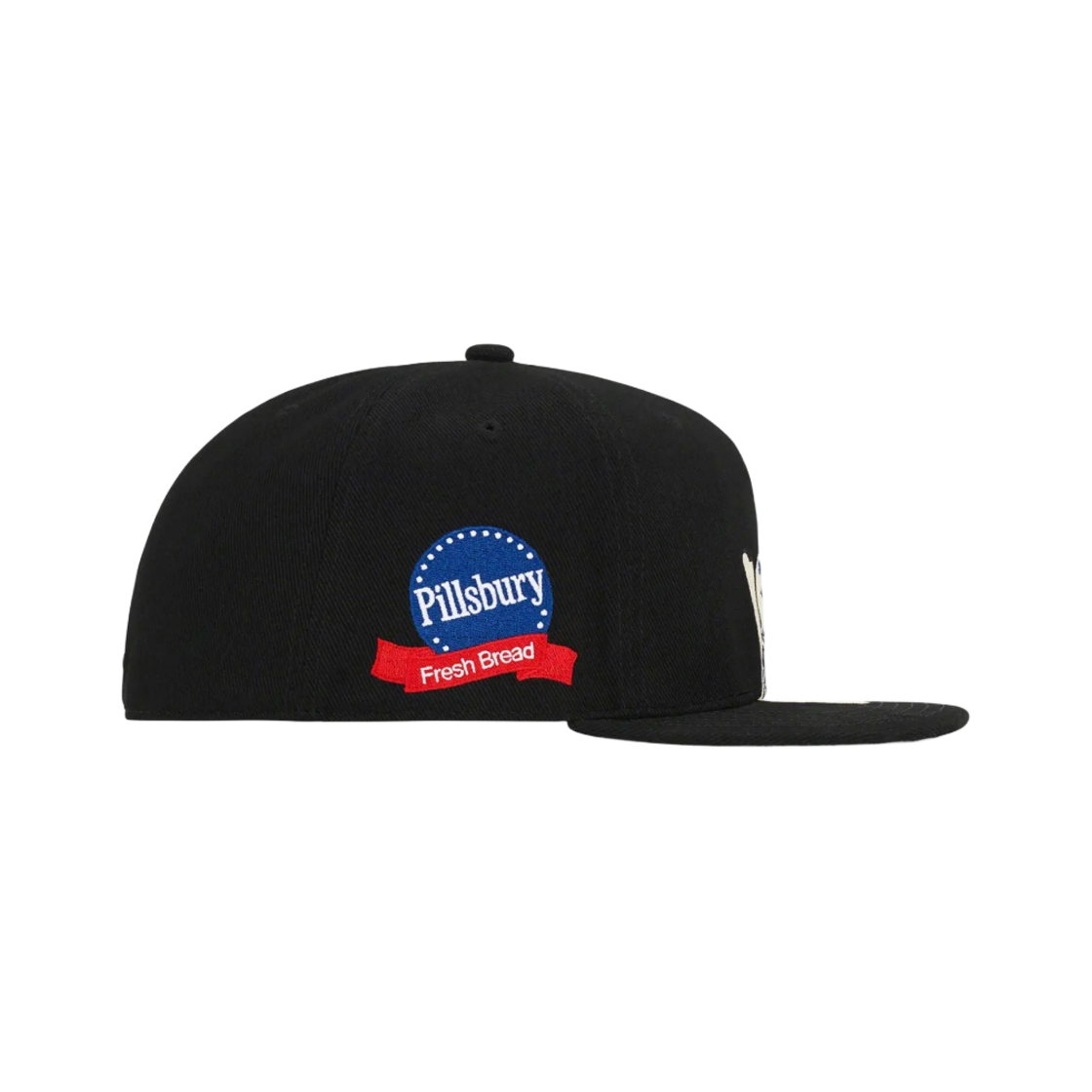 슈프림 미첼 & 네스 도우보이 피티드 6-패널 캡 블랙 - 22FW(Supreme Mitchell & Ness Doughboy Fitted 6-Panel Black - 22FW) - 2