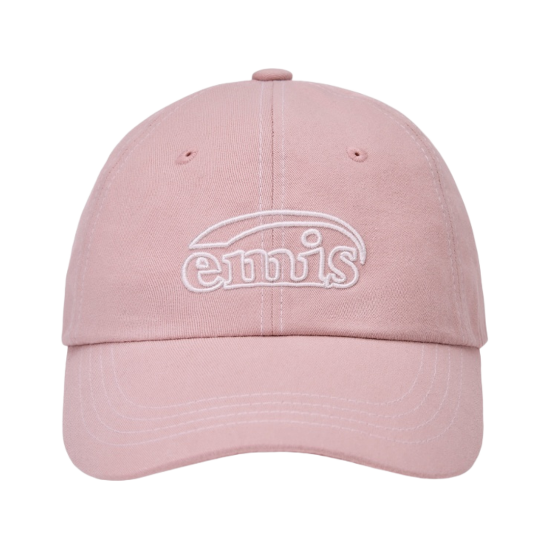 이미스 화이트 스티치 볼캡 핑크 | Emis | KREAM