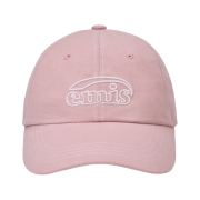 Emis White Stitch Ball Cap Pink