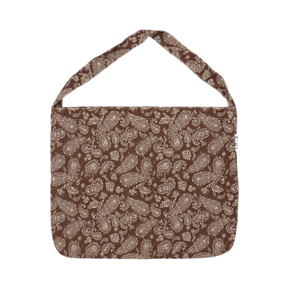 이미스 페이즐리 에코백 브라운(Emis Paisley Eco Bag Brown)
