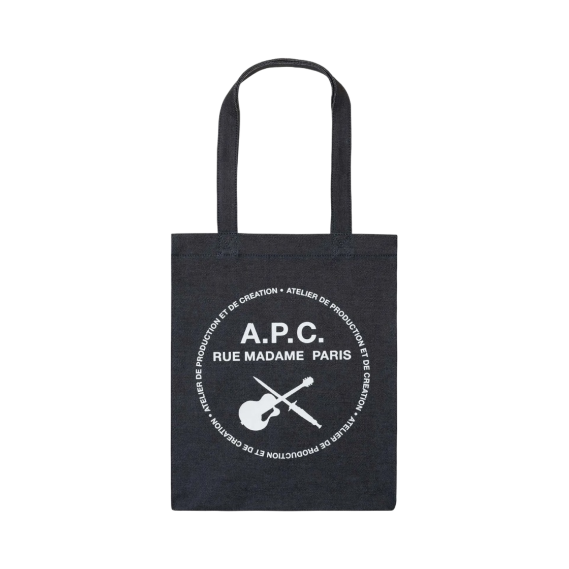 아페쎄 기타 단검 토트백 인디고(A.P.C. Gutare Poignard Tote Bag Indigo)