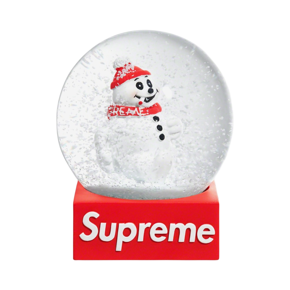 슈프림 스노우맨 스노우글로브 레드(Supreme Snowman Snowglobe Red)