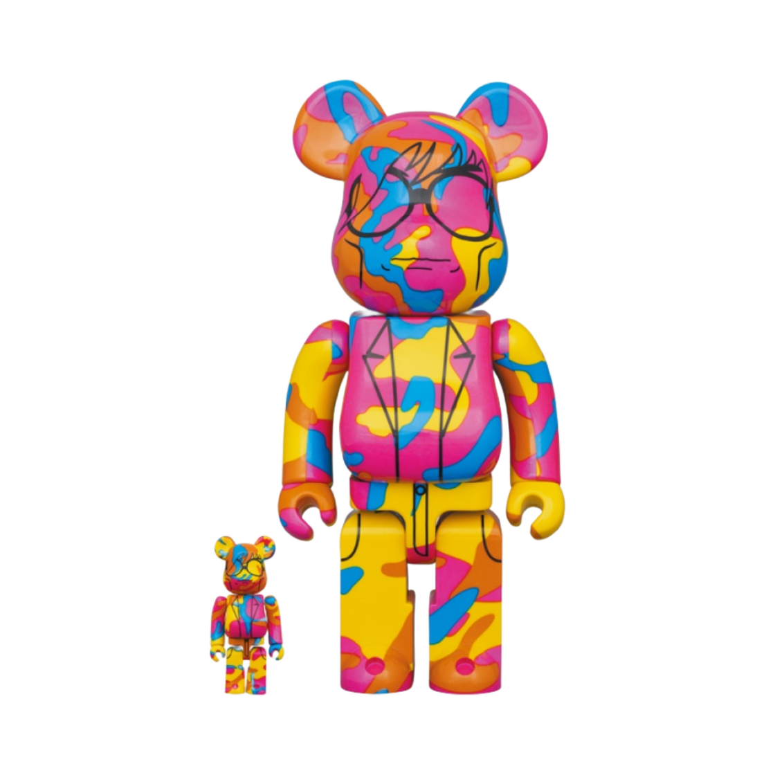 베어브릭 앤디 워홀 스페셜 100% & 400% 세트(Bearbrick Andy Warhol Special 100% & 400% Set) - 1