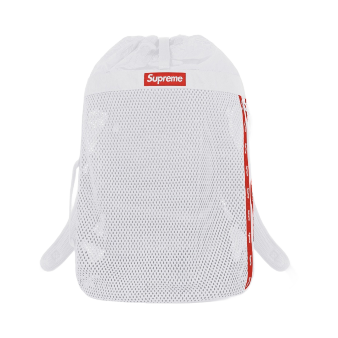 슈프림 메쉬 백팩 화이트 - 23SS(Supreme Mesh Backpack White - 23SS)