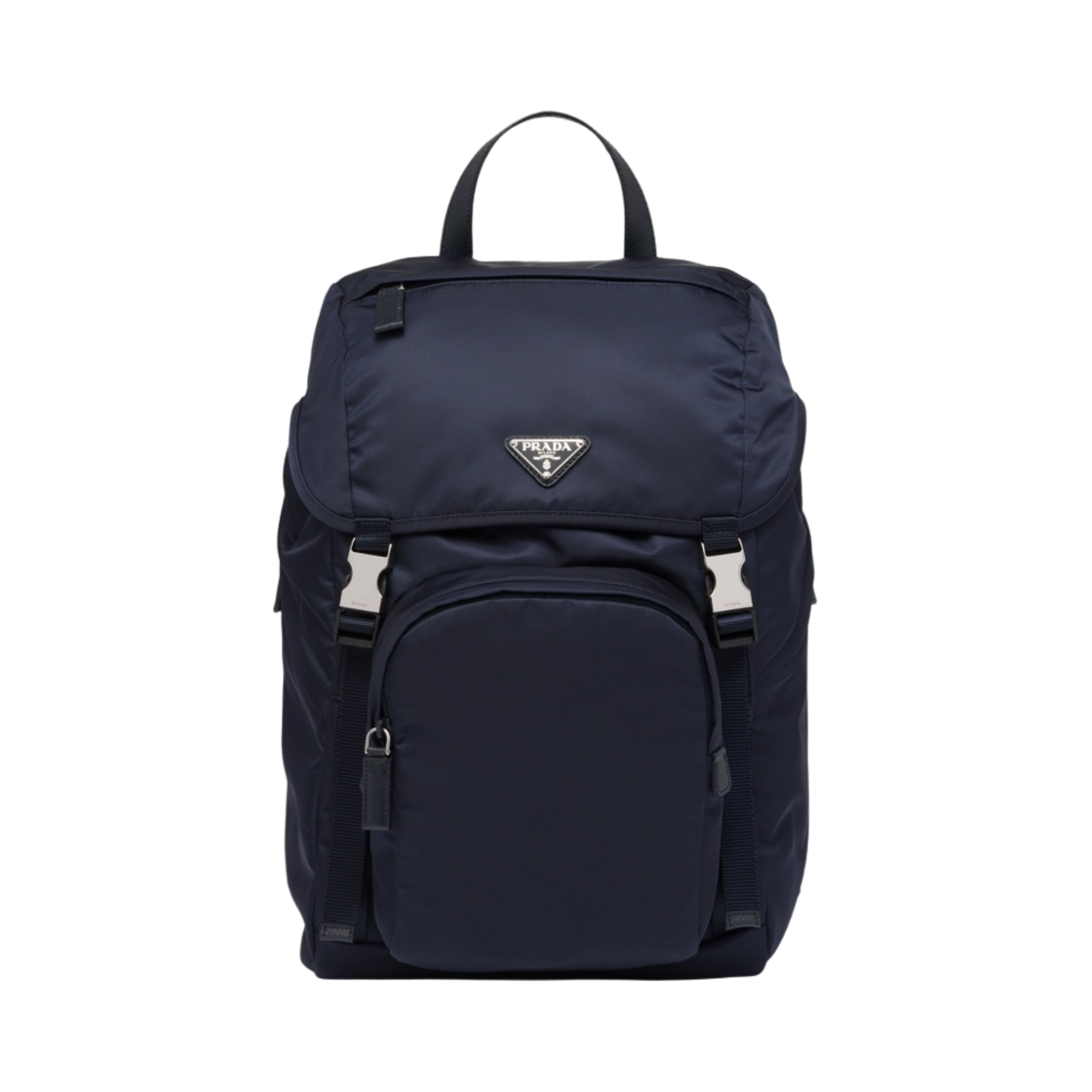 프라다 리나일론 사피아노 레더 백팩 네이비(Prada Re-Nylon Saffiano Leather Backpack Navy) - 1