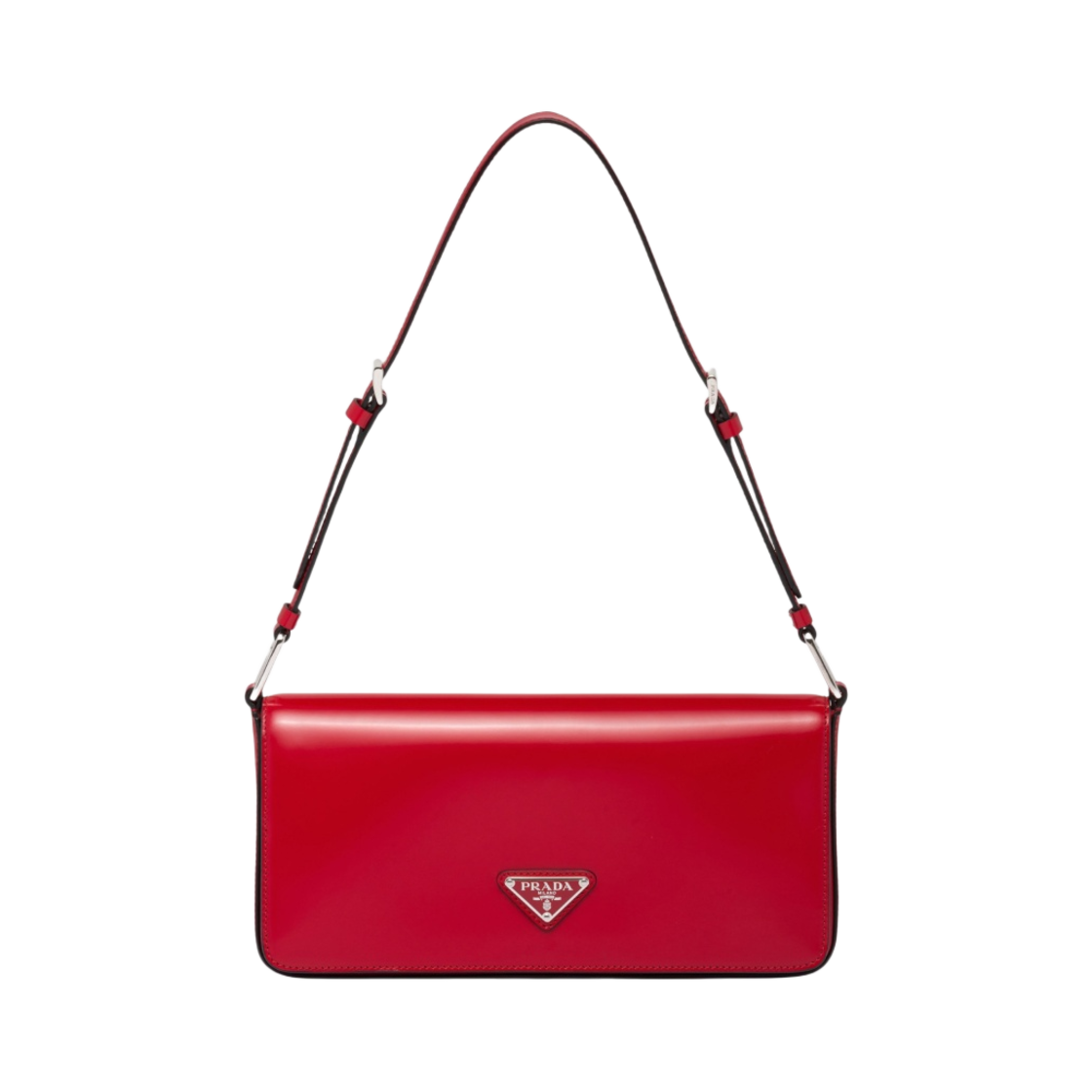 프라다 브러쉬드 레더 펨므 백 스칼렛(Prada Brushed Leather Femme Bag Scarlet) - 1