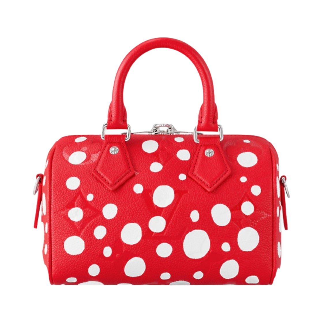 루이비통 x 야요이 쿠사마 스피디 반둘리에 20 레드 화이트(Louis Vuitton x YK Speedy Bandouliere 20 Red White) - 3