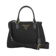 Prada Nylon Shoulder Bag Black