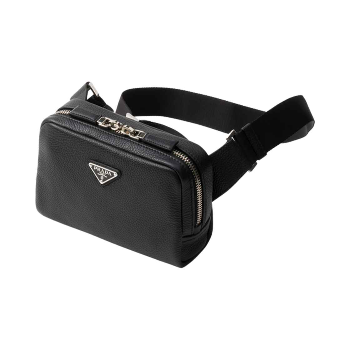 프라다 레더 숄더백 블랙(Prada Leather Shoulder Bag Black) - 2