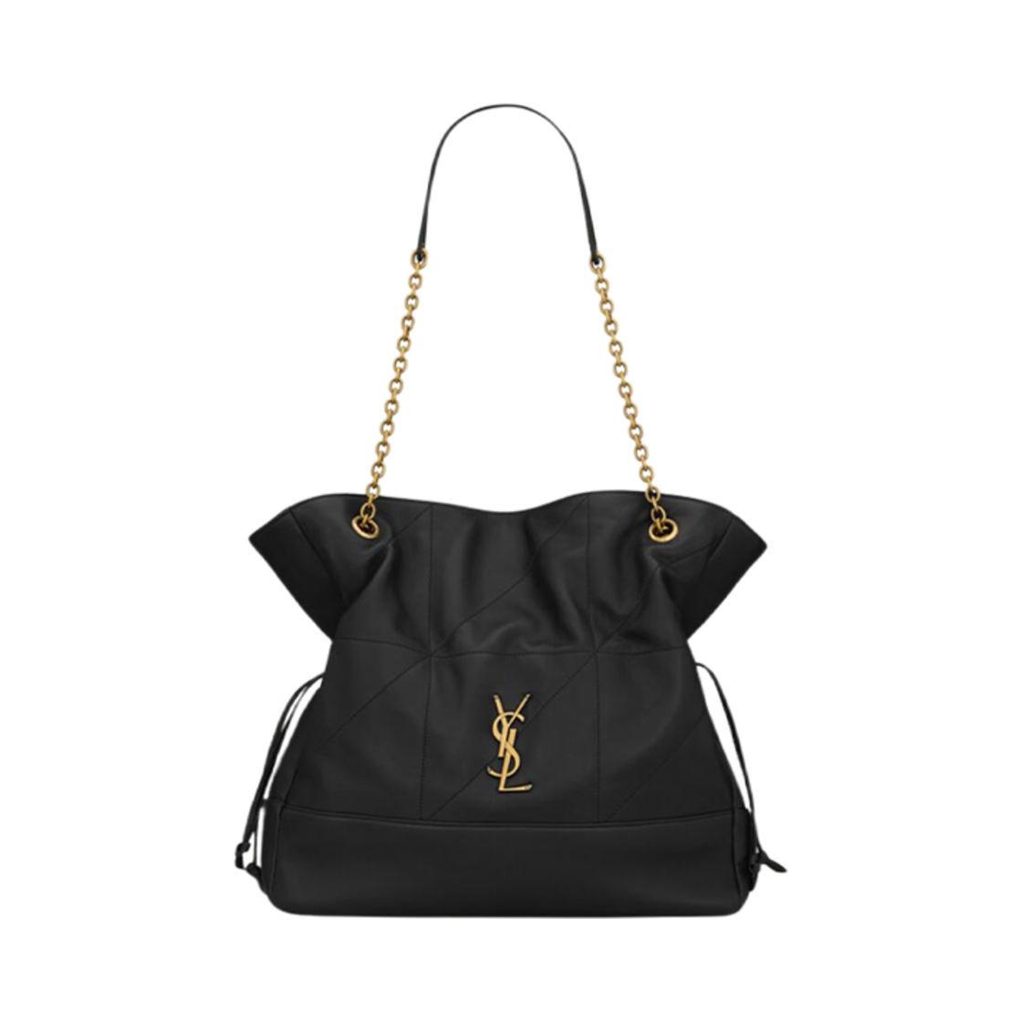 809824-AAB32-1000 Saint Laurent Jamie Shopping in Lambskin Black