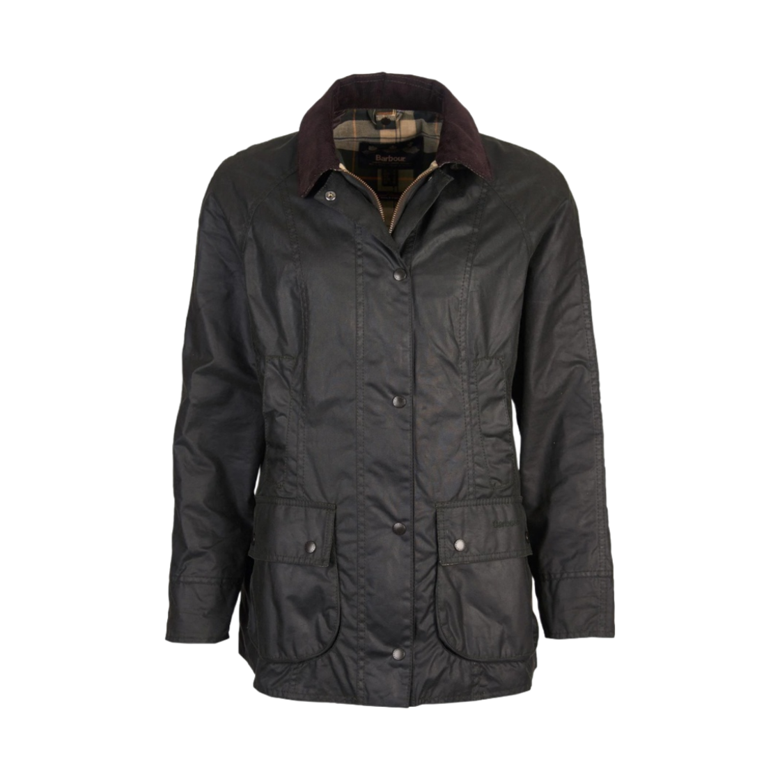 (W) 바버 비드넬 왁스 자켓 세이지((W) Barbour Beadnell Wax Jacket Sage)