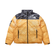 Supreme x The North Face Trompe L’oeil Printed Nuptse Jacket Yellow - 23SS