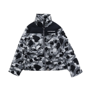 (W) BAPE Sta Camo Down Jacket Black