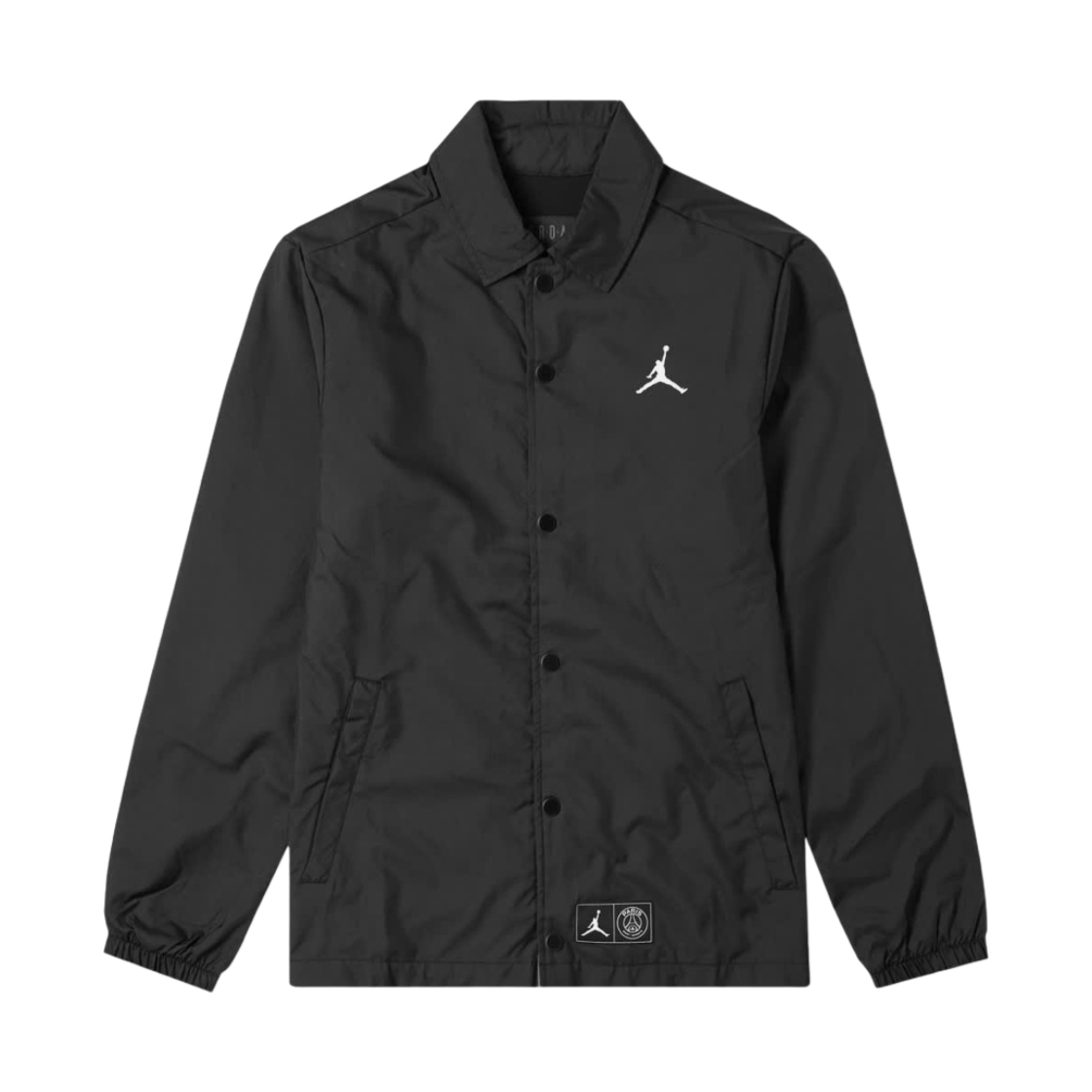 조던 x 파리 생제르맹 코치 자켓 블랙 화이트