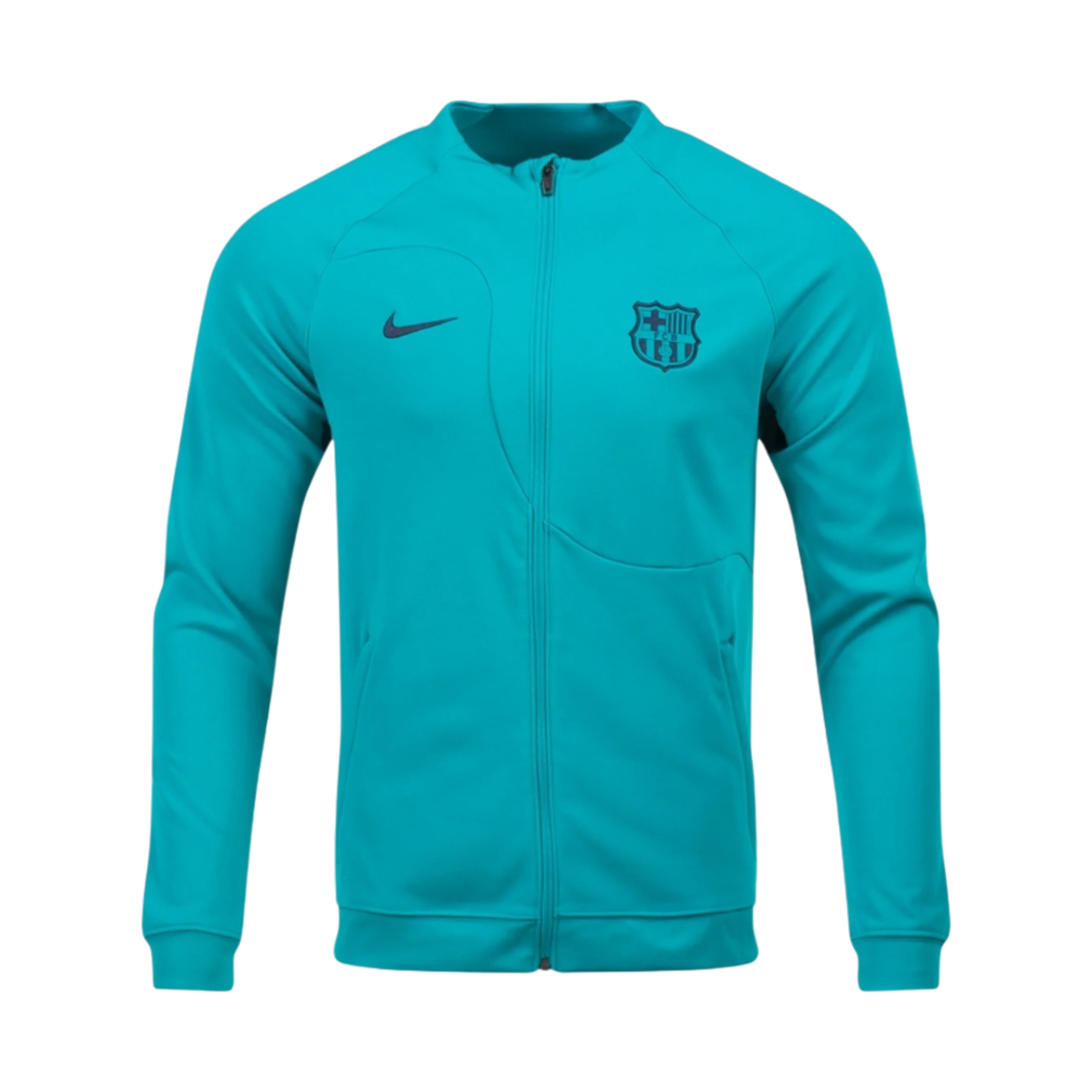 나이키 FC 바르셀로나 아카데미 프로 3rd 사커 니트 자켓 에너지 썬더 블루(Nike FC Barcelona Academy Pro Third Soccer Knit Jacket)