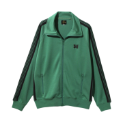 Needles Track Jacket Poly Smooth Emerald