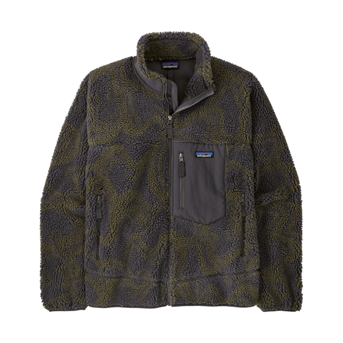 23056 Patagonia Classic Retro-X Jacket Currents Forge Grey