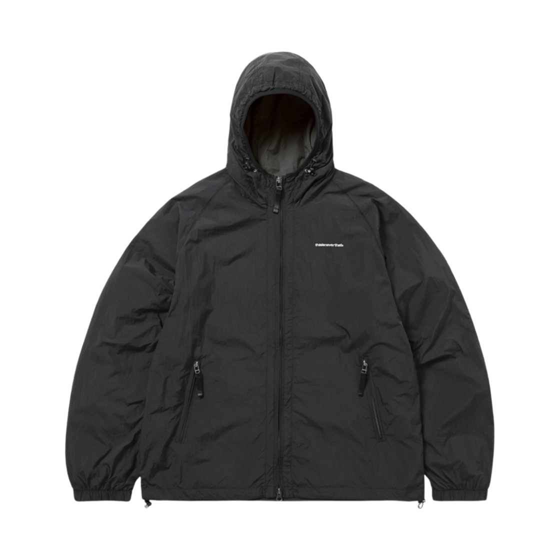 디스이즈네버댓 SP 로고 윈드브레이커 블랙(thisisneverthat SP Logo Windbreaker Black)