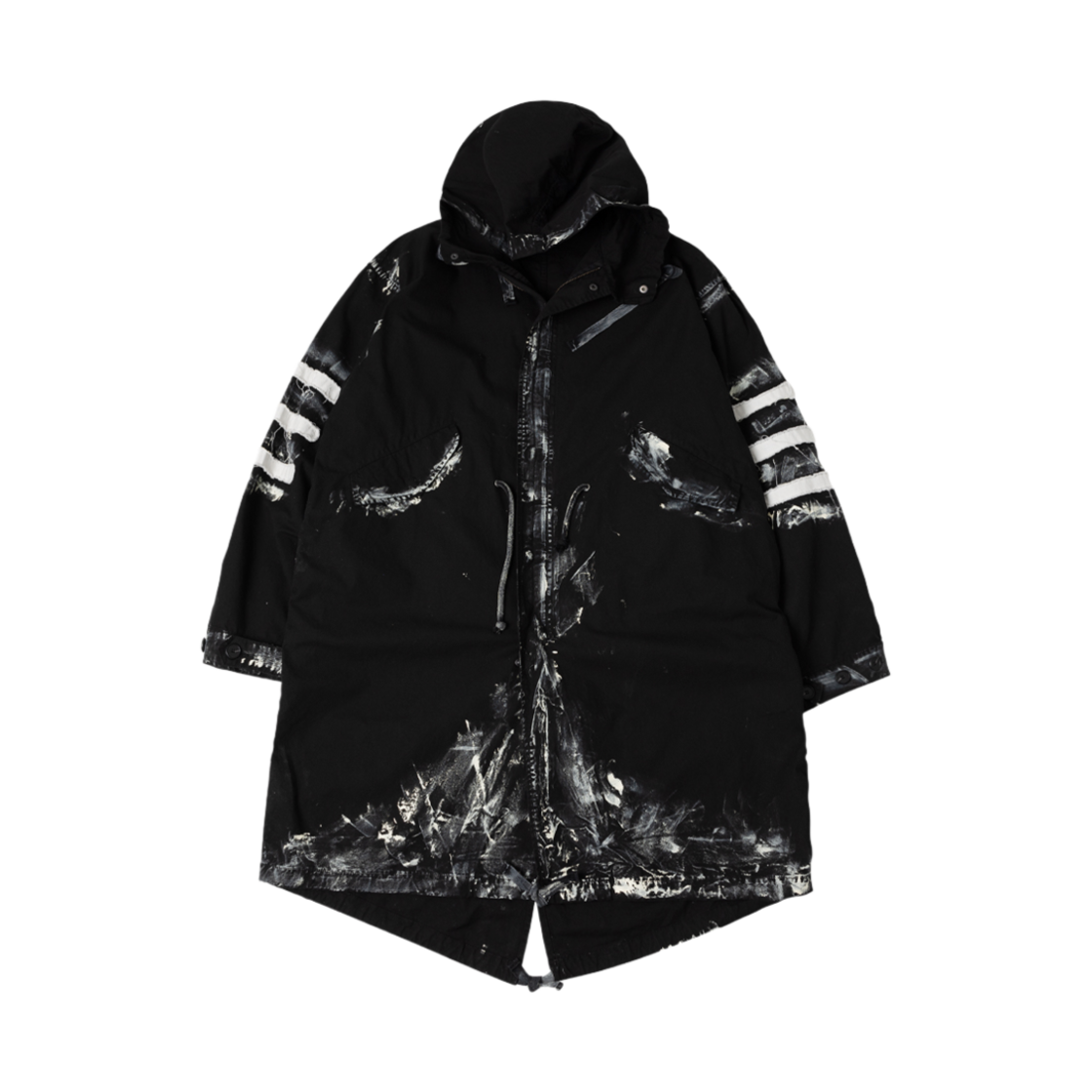 에크라손 엠오일 파카 더트블랙(Ecrnz M51 Parka Dirt Black)