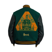Palace x Harrods x Golden Bear Varsity Jacket Green - 21FW