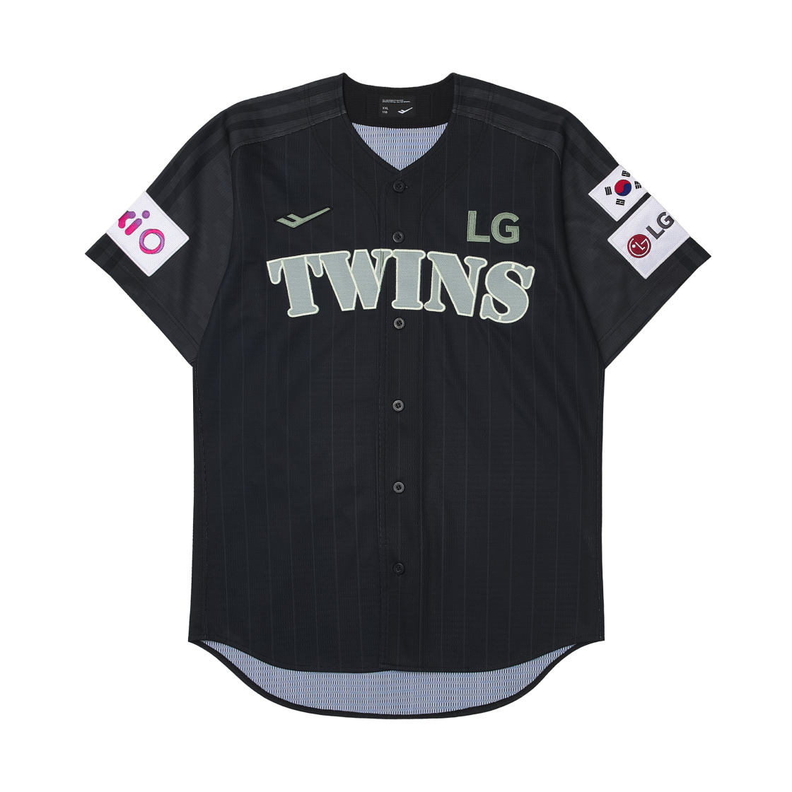 LG 트윈스 x 프로스펙스 2025 어센틱 밀리터리 유니폼 블랙 (논 마킹 버전)(LG Twins x Prospecs 2025 Authentic Military Uniform Black (Non Marking Ver.))