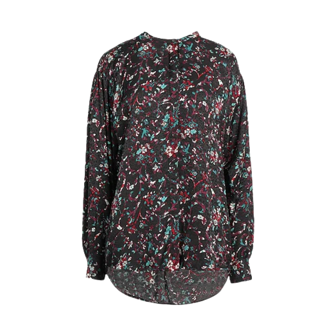 (W) 이자벨마랑 에뚜왈 벤슨 플로럴 탑 블랙 - 22FW((W) Isabel Marant Etoile Benson Floral Top Black - 22FW) - 1