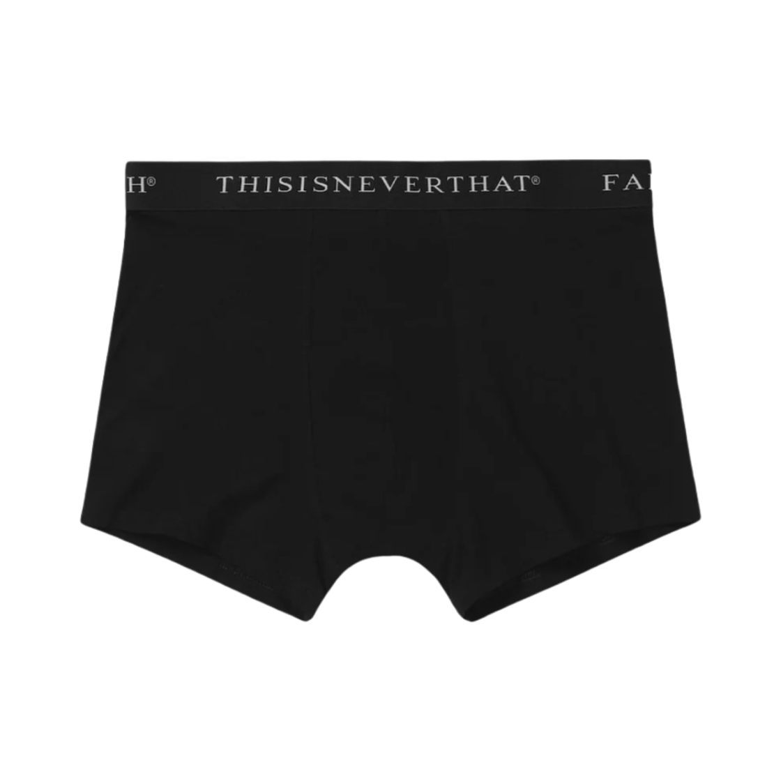 디스이즈네버댓 x 파라 박서 브리프 블랙 그레이 (2개입)(Thisisneverthat x Farah Boxer Briefs Black Grey (2 Pack)) - 5