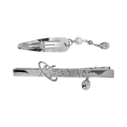 [KREAM 단독] Kashiko x SENTIMENTS Logo Hairpin & Pearl Hairpin Set