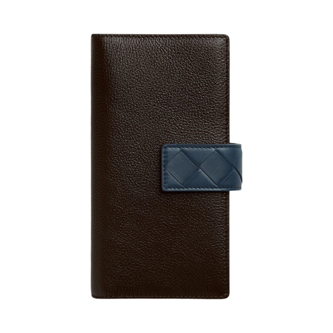 보테가 베네타 태그 아이폰 15 프로 맥스 플랩 케이스 폰단트 딥 블루 뉴 소지(Bottega Veneta Tag iPhone 15 Pro Max Flap Case Fondant Deep Blue New Sauge)