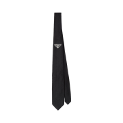 Prada Silk Tie Smoky Gray