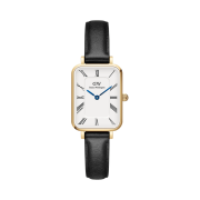 Daniel Wellington 20 x 26mm Quadro Roman Numerals Sheffield Gold