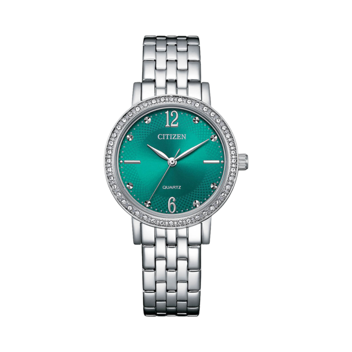 EL3100-55Z (W) Citizen Quartz 31mm Stainless Steel Green Silver