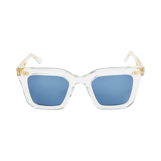 SVPL-003E-T Sauvage Eyewear Varda Clear Crystal