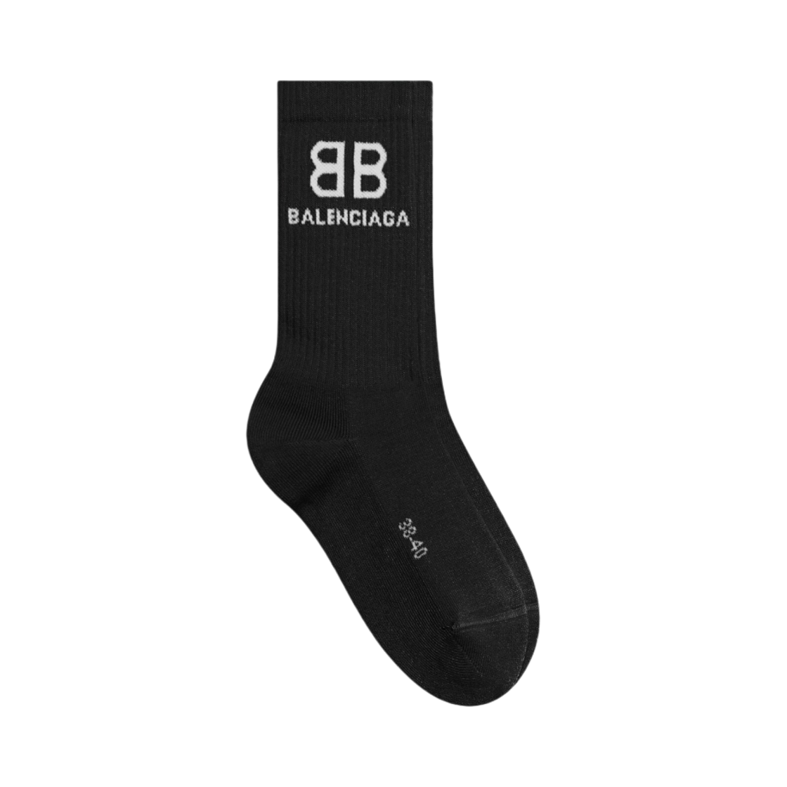 발렌시아가 BB 테니스 양말 블랙(Balenciaga BB Tennis Socks Black) - 1