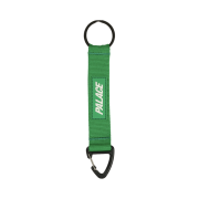 Palace Triangle Webbing Keyring Green - 25SS