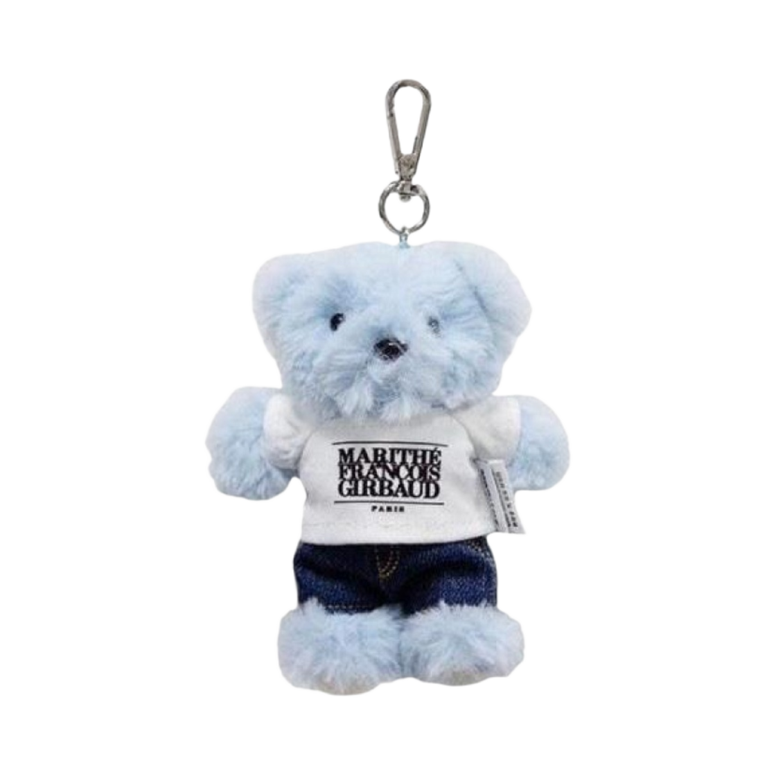 마리떼 프랑소와 저버 데님 마리 키링 라이트 블루 - 팝업 한정(Marithe Francois Girbaud Denim Mari Keyring Light Blue - Pop-Up Exclusive)