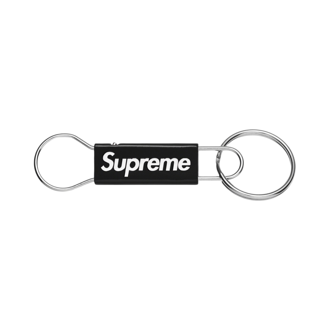 슈프림 클립 키체인 블랙 - 22SS