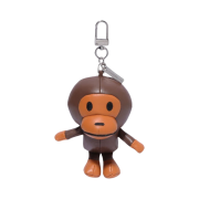 BAPE Baby Milo Plush Doll Keychain Brown