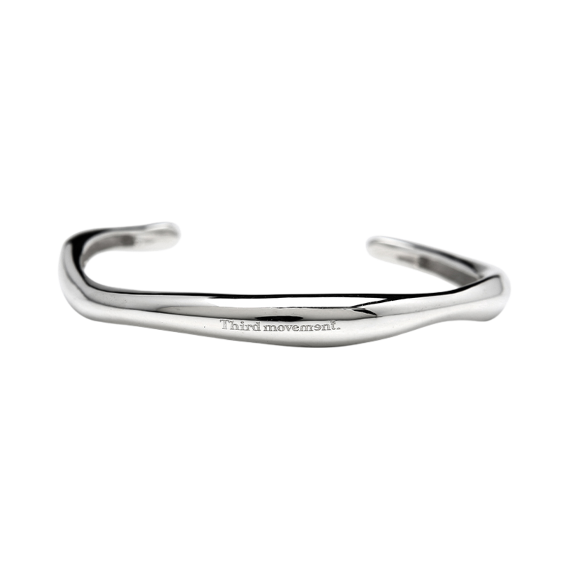 TM2B1BR01SV Third movement Wave Bangle SIZE.1