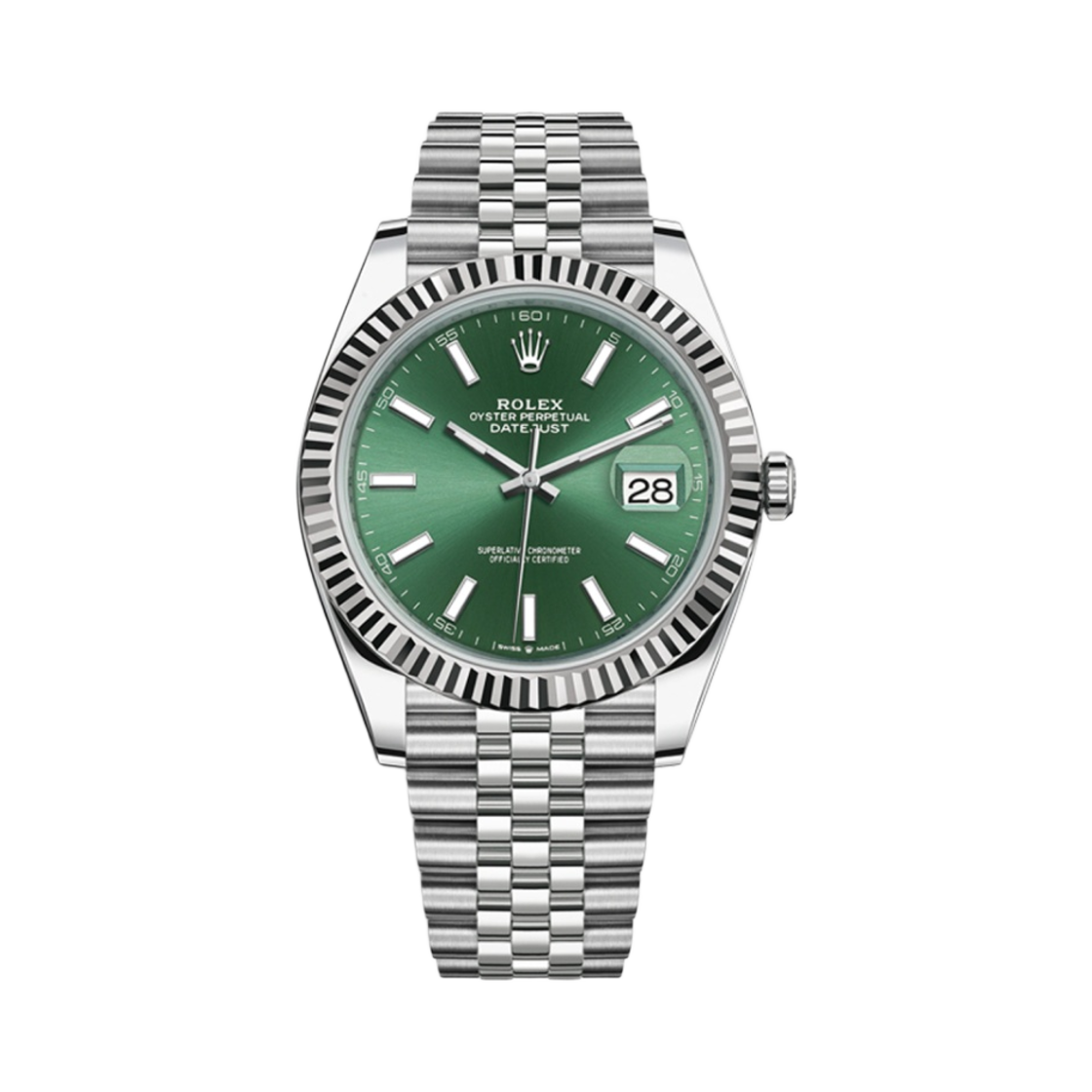 롤렉스 데이트저스트 41mm 126334 민트 그린 쥬빌리(Rolex Datejust 41mm 126334 Mint Green Jubilee)