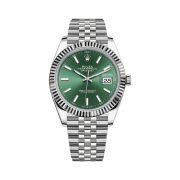 Rolex Datejust 41mm 126334 Mint Green Jubilee