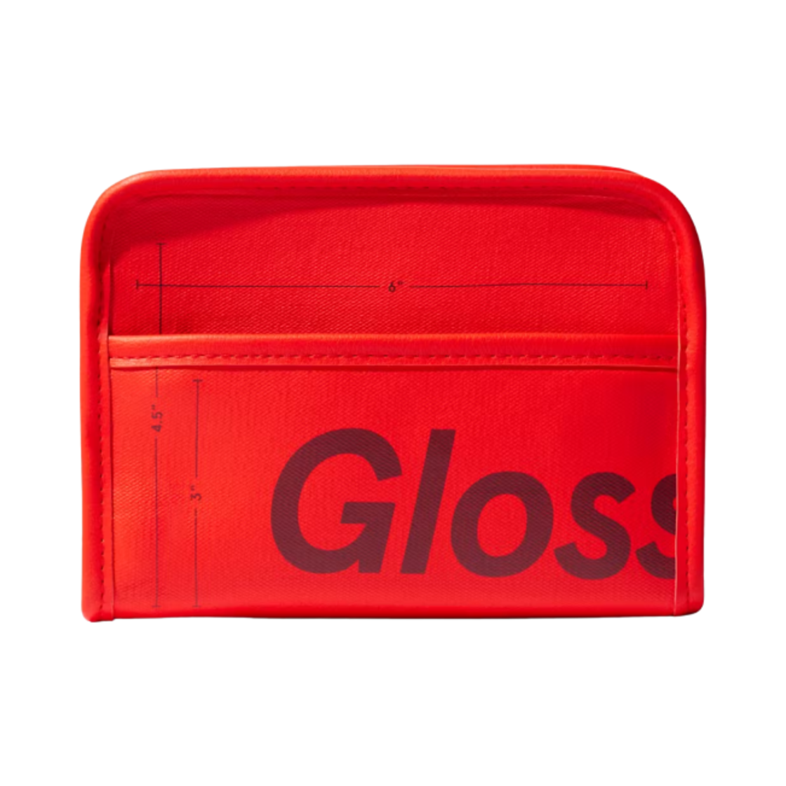 글로시에 미니 뷰티백 레드(Glossier Mini Beauty Bag Red)