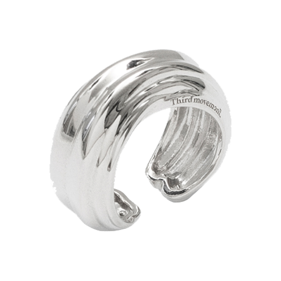 써드무브먼트 쉘 링 (실버)(Third movement Shell Ring Silver)