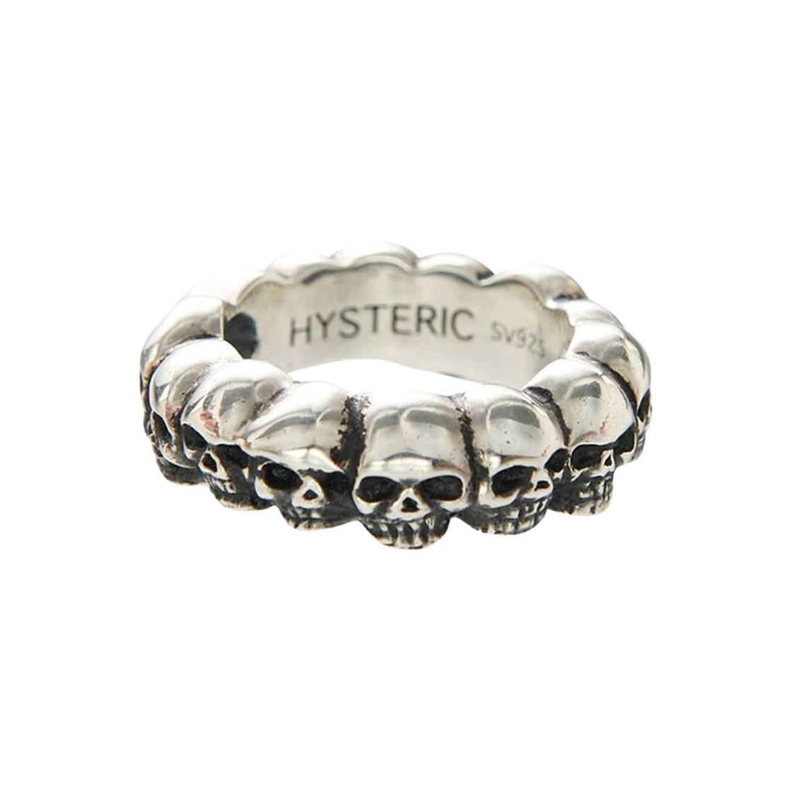 히스테릭 글래머 스컬 링 실버