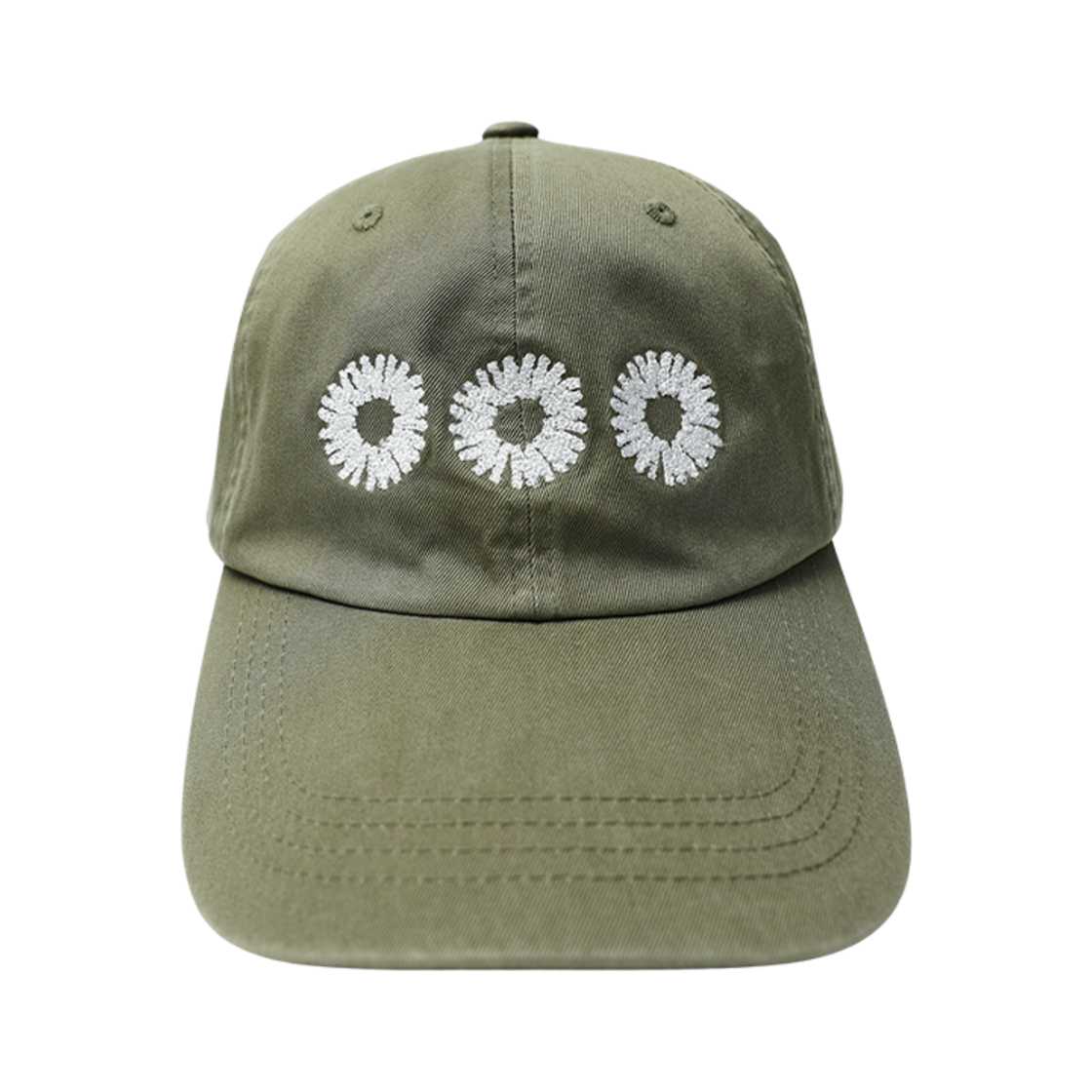 999휴머니티 로고 아카이브 캡 올리브(999Humanity Logo Archive Cap Olive)