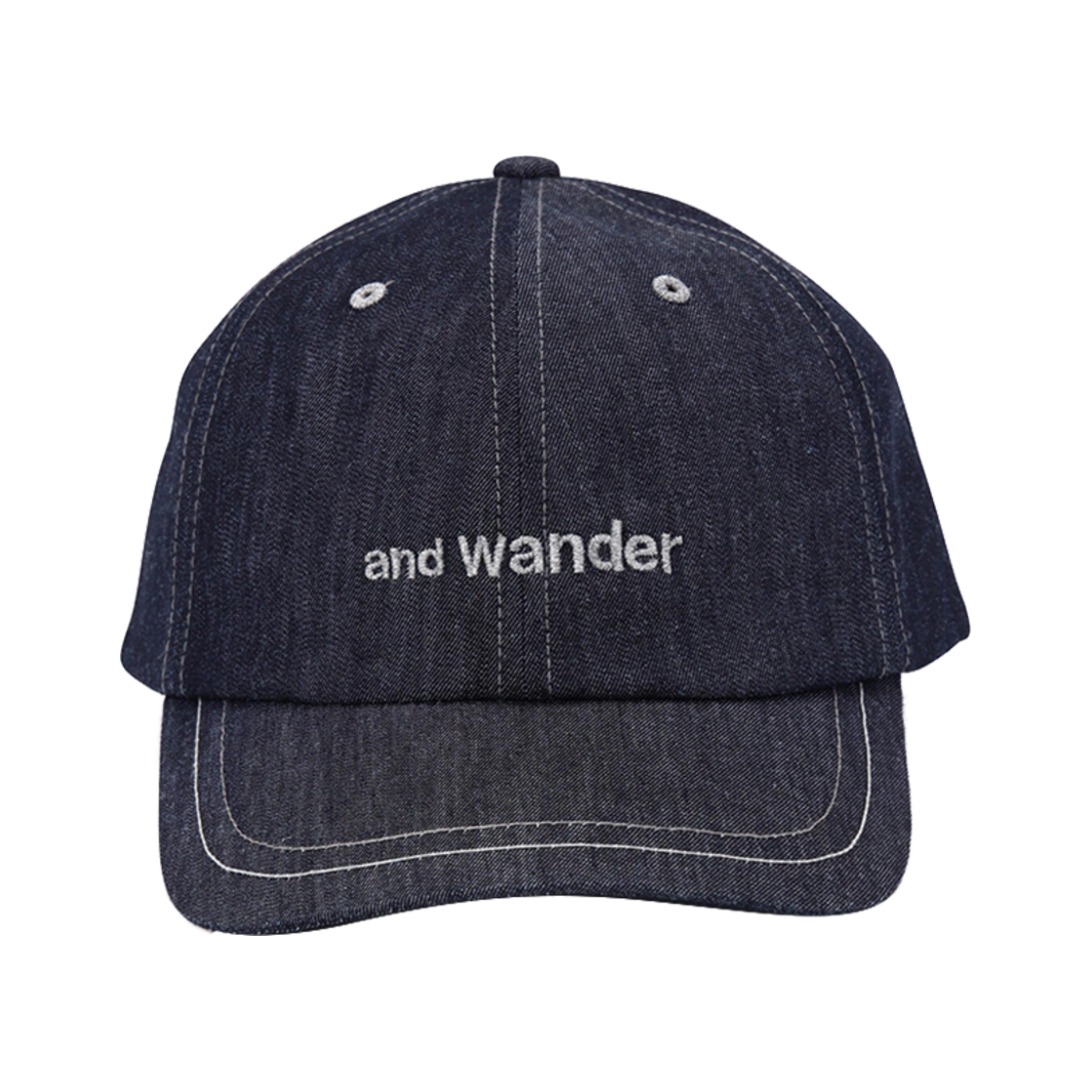 앤드 원더 드라이 데님 캡 네이비(And Wander Dry Denim Cap Navy)